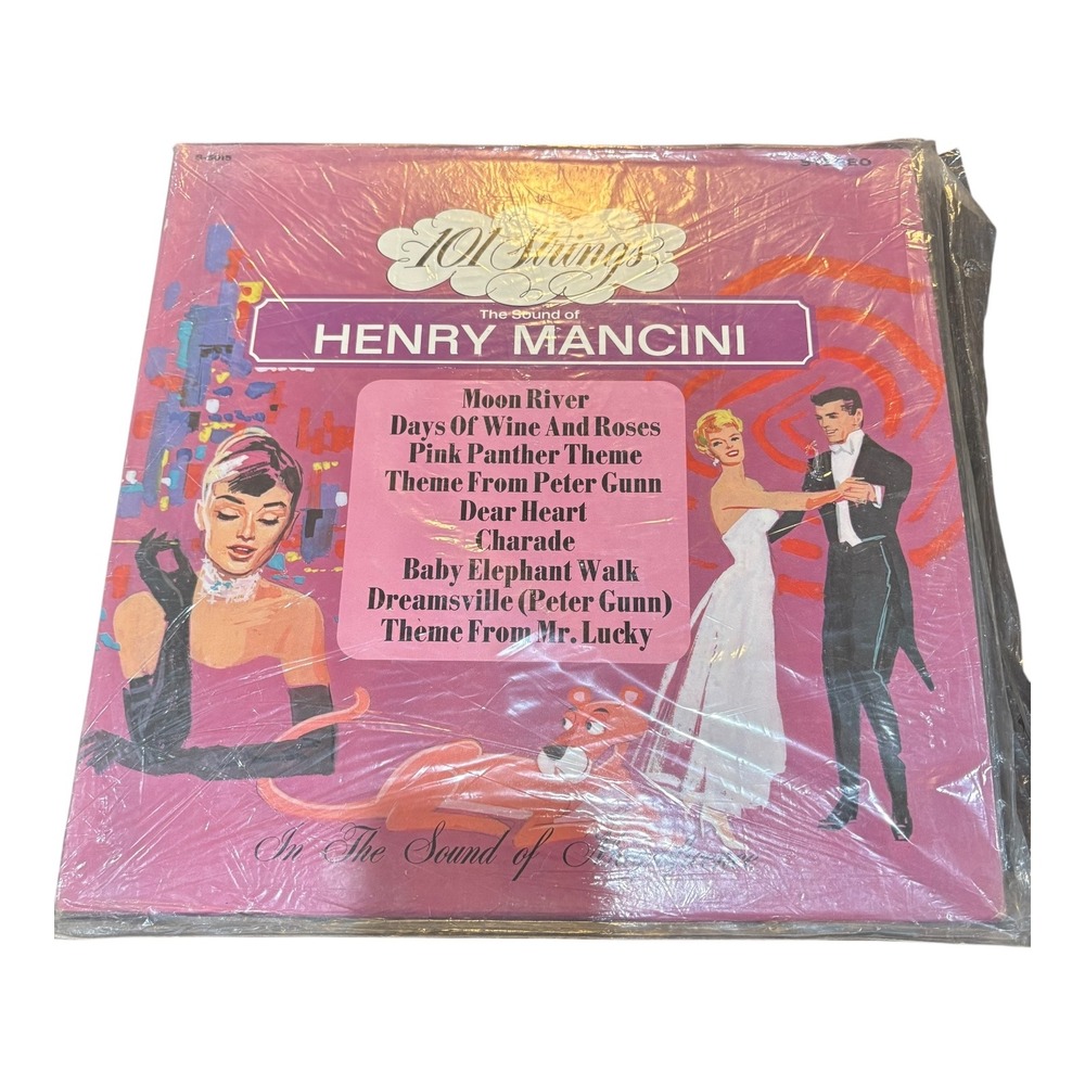 101 Strings The Sound of‎ Henry Mancini Vinyl Record Album Rare 1960s Vintage